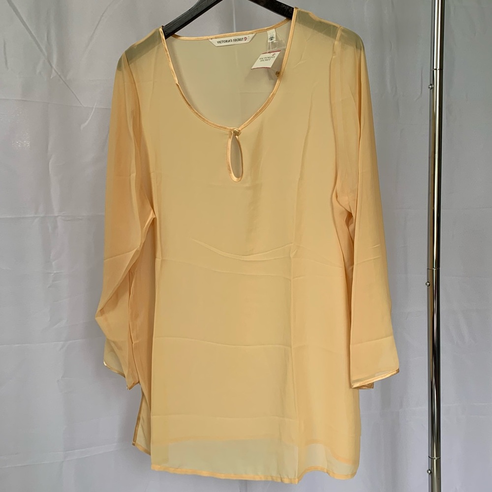 NWT VS Yellow Beach Cover Tunic Dress